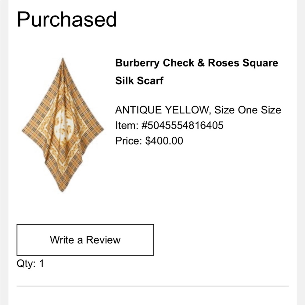 Burberry Scarf - Picture 3 of 3